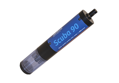 Scuba water quality sensors