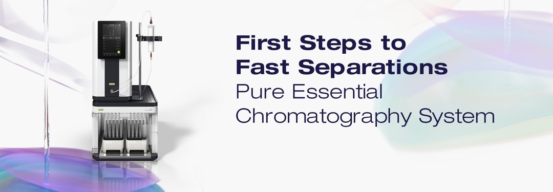 Pure Essential kromatograafia süsteem kiireks lahutamiseks