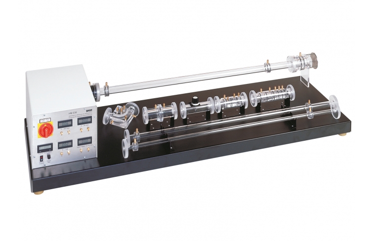 Flow unit. Beam hm230. Experimental apparatus model TG-13.